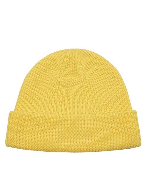 Connectyle Classic Men's Warm Winter Hats Acrylic Knit Cuff Beanie Cap Daily Beanie Hat