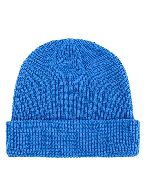 Connectyle Classic Men's Warm Winter Hats Acrylic Knit Cuff Beanie Cap Daily Beanie Hat