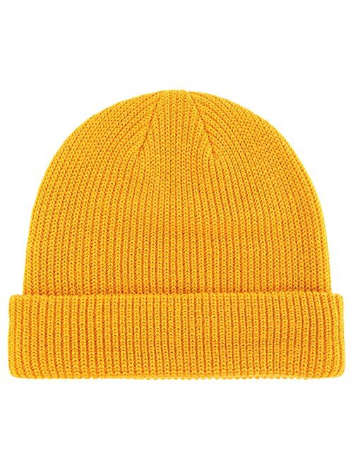 Connectyle Classic Men's Warm Winter Hats Acrylic Knit Cuff Beanie Cap Daily Beanie Hat