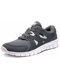 TSLA Men's Lightweight Sports Low Top Running Shoes