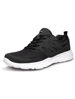 TSLA Men's Lightweight Sports Low Top Running Shoes