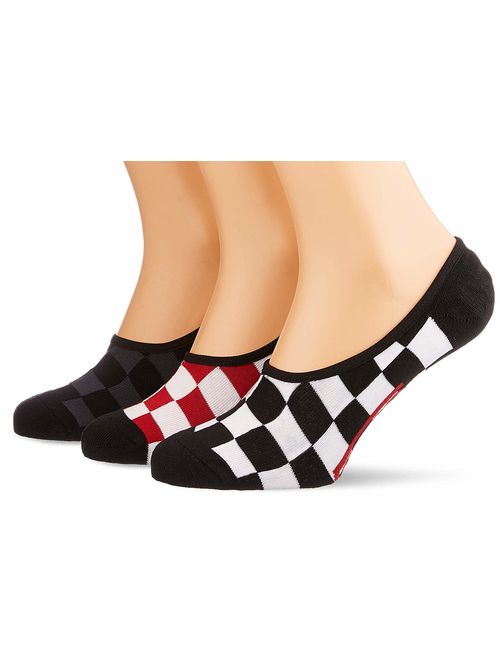 Vans OTW Classic Super No Show Socks 3-Pack (Black) Men's Off The Wall Basics