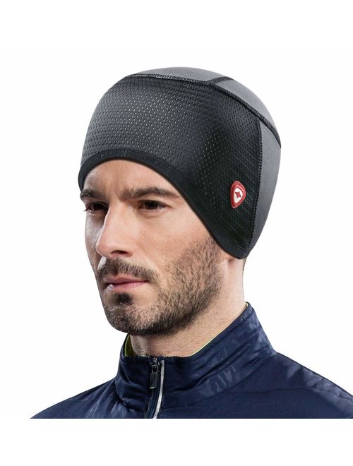 Cycling Skull Cap Helmet Liner Bicycle Hat Thermal Fleece Windproof