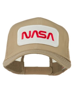 e4Hats.com NASA Logo Embroidered Patched Mesh Back Cap