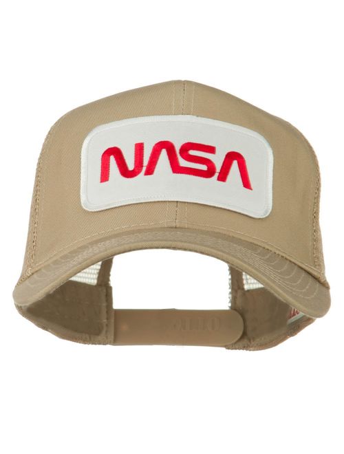 e4Hats.com NASA Logo Embroidered Patched Mesh Back Cap