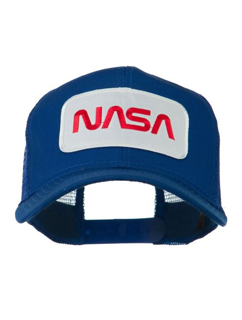 e4Hats.com NASA Logo Embroidered Patched Mesh Back Cap