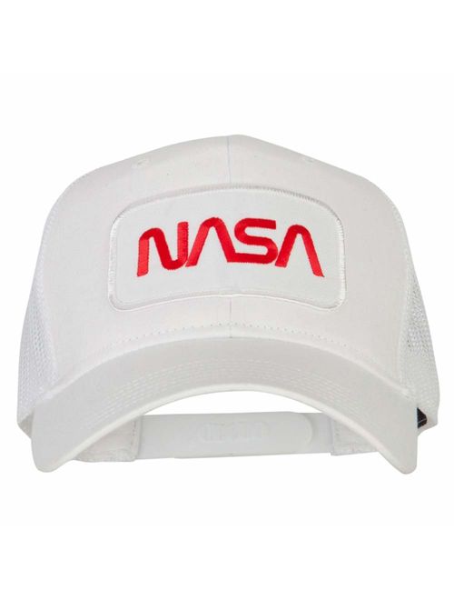 e4Hats.com NASA Logo Embroidered Patched Mesh Back Cap