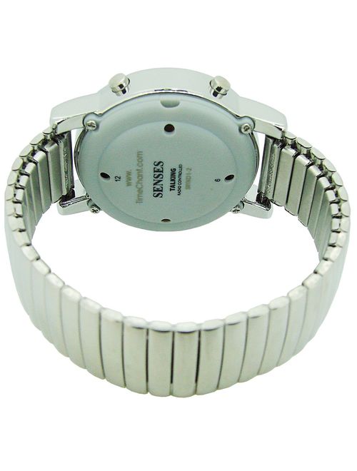 Atomic! Talking Watch - Sets Itself Senses Metal Easy-to-Read Talking Watch (1021)