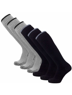 Heavy Work Boot Socks - Durable Comfortable - Great for Hiking, Camping, Hunting