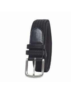 Men's Polyester Stretch Woven Braid Belt