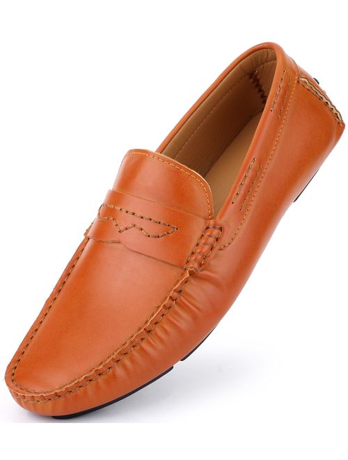 Mio Marino Mens Loafers - Dress Casual Loafers for Men - Slip-on Driving Shoes - in Gift Shoe Bag