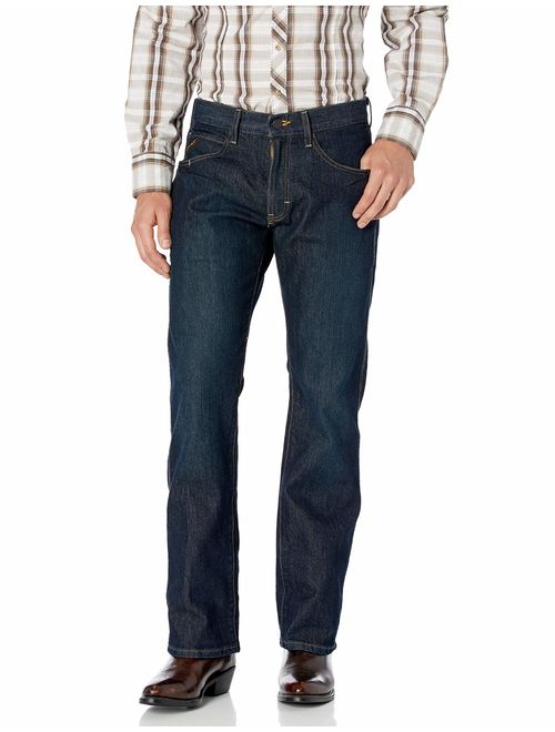 ARIAT Men's M5 Rebar Stretch Slim Fit Straight Leg Jean