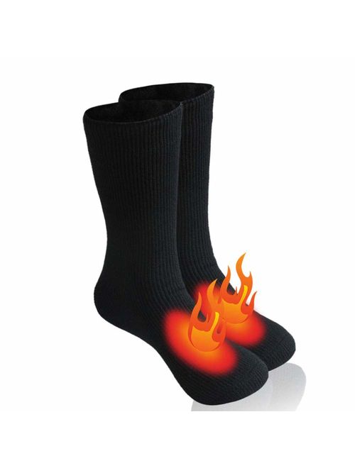 Womens Mens Heated Thermal Insulated Sox Winter Thermal Socks 10-13 1 Pair