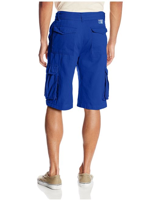 Akademiks Men's Camper Belted Cargo Short