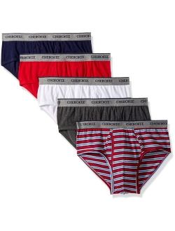 Cherokee Men's Classic Brief 5 Pack Underwear