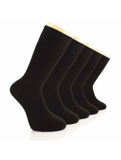 LAETAN Mens Socks, Bamboo Dress Socks