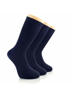 LAETAN Mens Socks, Bamboo Dress Socks