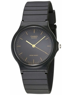 Men's MQ24-1E Black Resin Watch