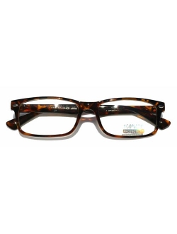 Casual Fashion Horned Rim Rectangular Frame Clear Lens Eye Glasses