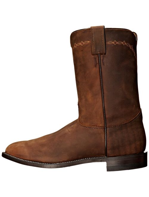 Justin Boots Men's 10" Ropers Round-toe Boot