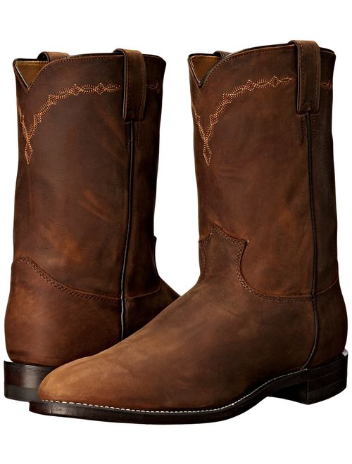 Justin Boots Men's 10" Ropers Round-toe Boot