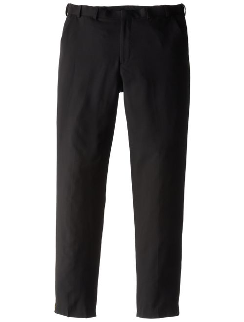 Van Heusen Men's Big and Tall Flat-Front Crosshatch Pant