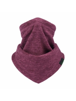 LONGLONG Neck Warmer Gaiter- Winter Thicken Soft Elastic Fleece Skiing Face Scarf Mask