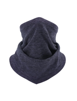 LONGLONG Neck Warmer Gaiter- Winter Thicken Soft Elastic Fleece Skiing Face Scarf Mask