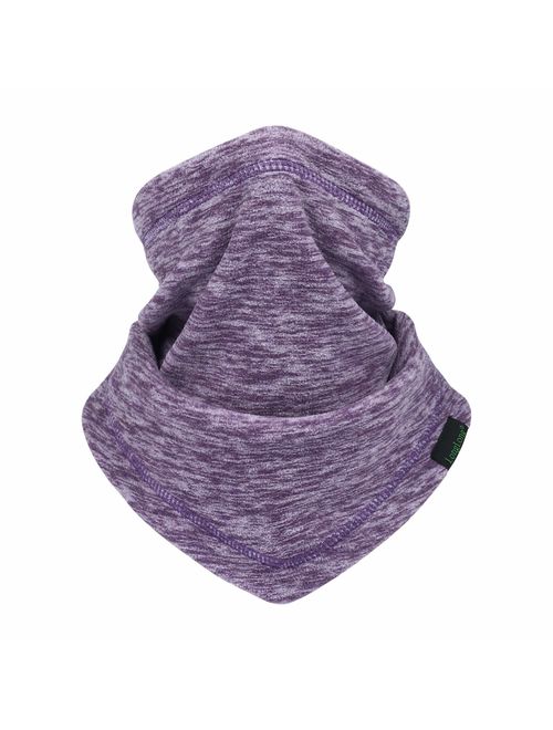 LONGLONG Neck Warmer Gaiter- Winter Thicken Soft Elastic Fleece Skiing Face Scarf Mask