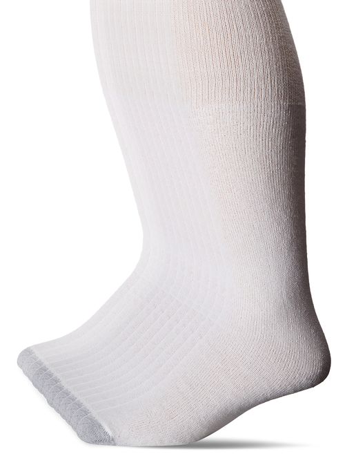 Hanes Men's FreshIQ Over The Calf Tube Socks (Pack of 12)