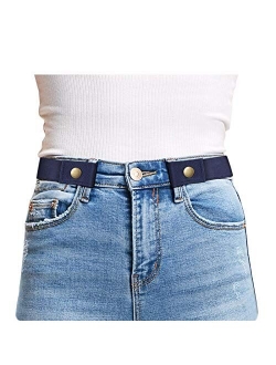 Buckle Free Comfortable Elastic Buckle Free Belt for Women or Men, Buckle-less No Bulge No Hassle Invisible Belts by WHIPPY