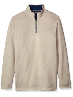 Men's Big and Tall Premium Essentials Spectator Quarter Zip Fleece Pullover