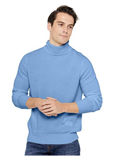 State Cashmere Men's Classic Turtleneck Sweater 100% Pure Cashmere Long Sleeve Pullover