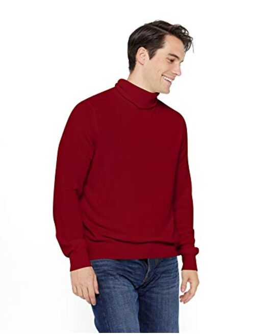 State Cashmere Men's Classic Turtleneck Sweater 100% Pure Cashmere Long Sleeve Pullover