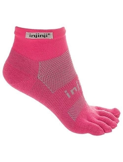 Injinji Men's Run Original Weight Mini Crew Toesocks