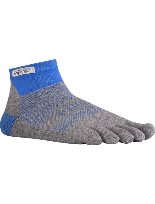 Injinji Men's Run Original Weight Mini Crew Toesocks