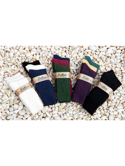 Maggie's Organic Cotton Crew Sock Tri-pack