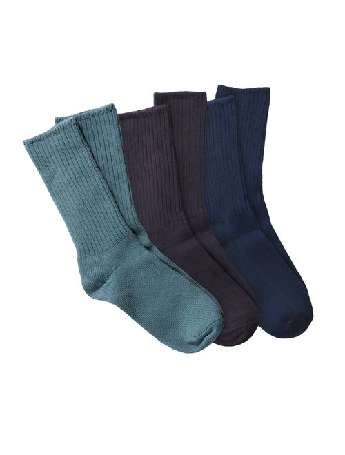 Maggie's Organic Cotton Crew Sock Tri-pack