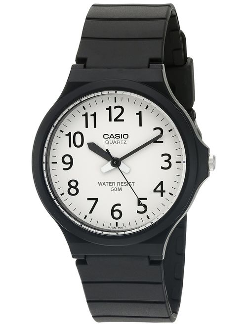 Casio Men's 'Easy To Read' Quartz Black Casual Watch (Model: MW240-7BV)