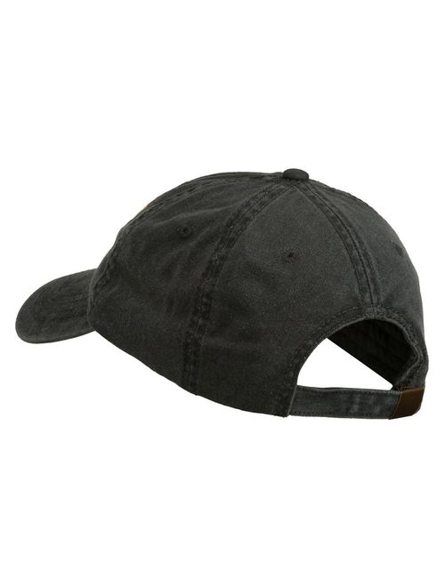 e4Hats.com Vietnam Veteran Embroidered Pigment Dyed Brass Buckle Cap