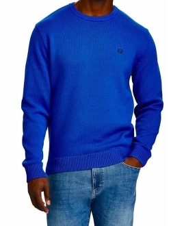 Chaps Men's Classic Fit Cotton Crewneck Sweater