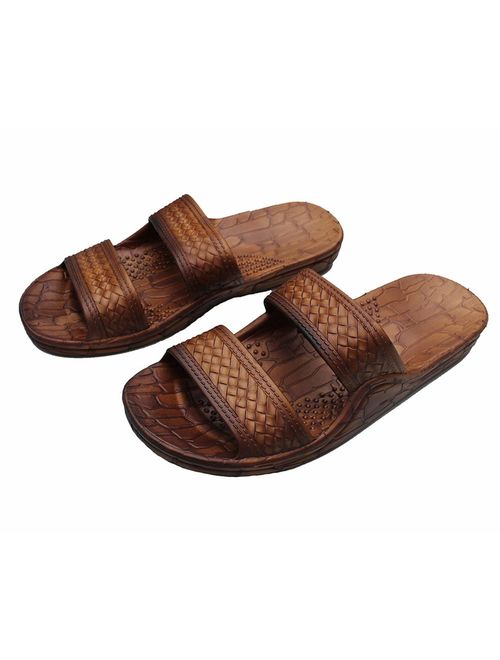 IMPERIAL SANDALS HAWAII Footwear Brown Black Gray Jesus Sandal Slipper for Women Men and Teen Classic Style