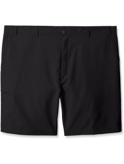 PGA TOUR Men's Flat Front Solid Tech Cargo Short