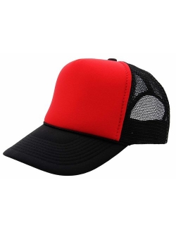 Quality Merchandise Premium Trucker Cap Modern Summer Urban Style Cap - Adjustable Snapback - Unisex Design - Mesh Back