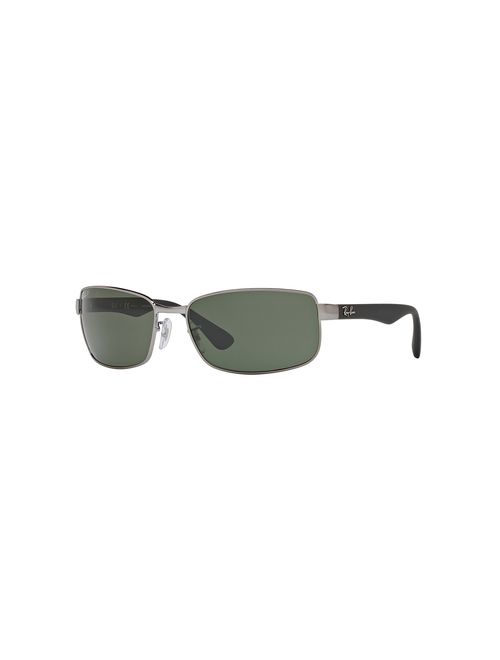 Ray-Ban RB3478 Polarized Rectangular Sunglasses