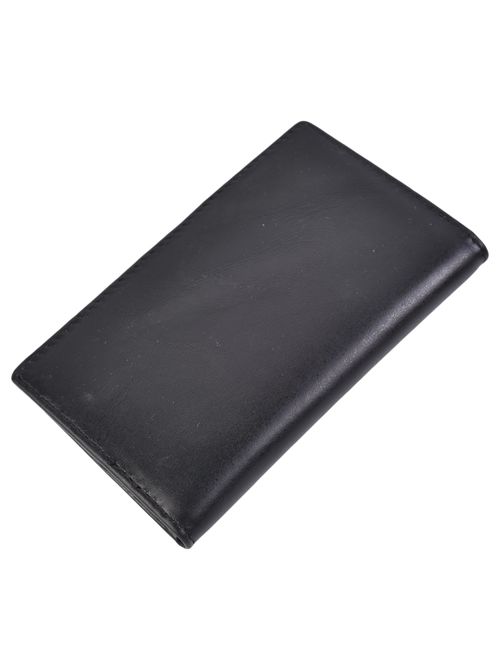 Slim Thin ID/Credit Card Holder RFID Genuine Leather Bifold Front Pocket Wallet