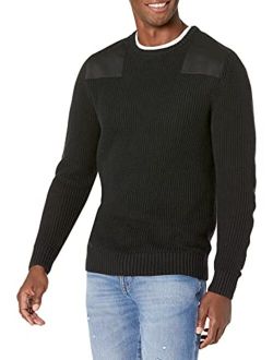 Men's Soft Cotton Military Sweater