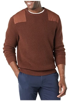 Men's Soft Cotton Military Sweater