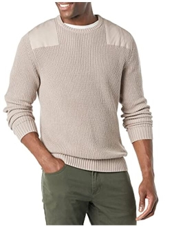 Men's Soft Cotton Military Sweater