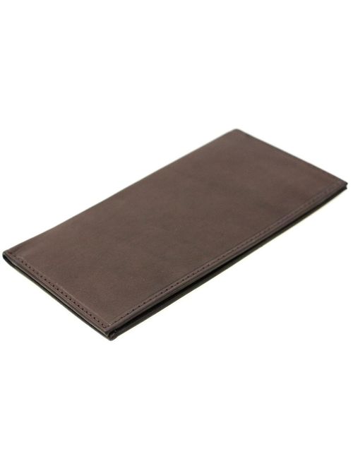 Paul & Taylor Men's Leather Checkbook Cover Bifold Wallet - Multiple Colors!